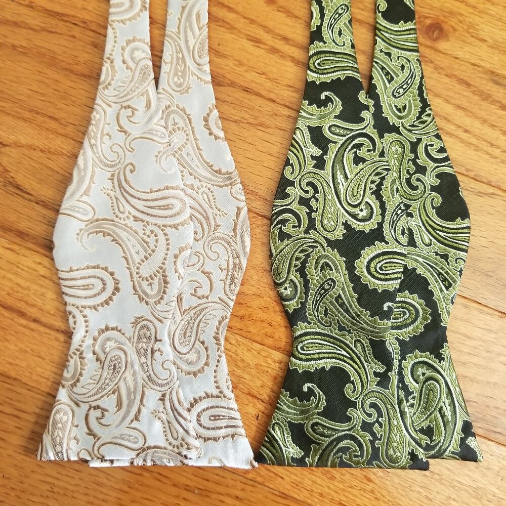 Brand Q paisley bowtie bundle